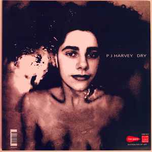 Image of Back Cover of LP - VG+/VG+ - PJ HARVEY, Dry (Too Pure; PURE 10 LP, UK 2020 Reissue, Inner, Metropolis Studios Cut), ,  - 0716483C