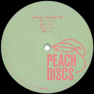 Image of Back Cover of 12" EP - /VG+ - LEIBNIZ, Corridor EP (Peach Discs; PEACH025, UK 2025), Faint hairlines., A1		CorridorA2		PosterB1		Ten TenB2		TTL - 0716513C