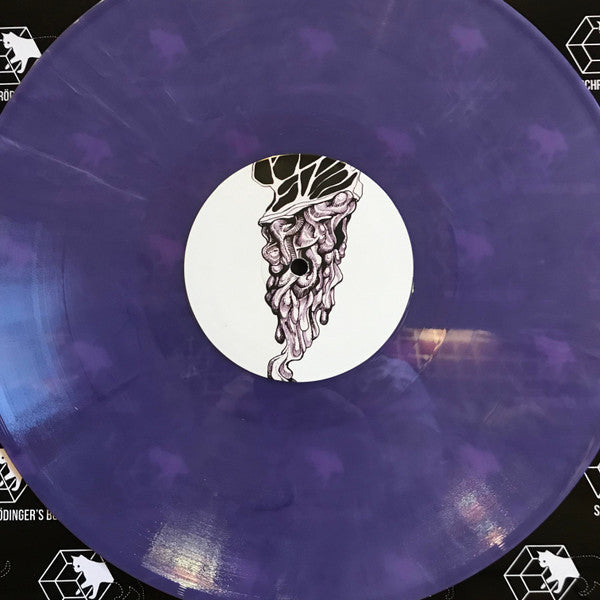Image of Front Cover of 12" - VG+/VG+ - PERSEUS TRAXX, How The Mighty Fell (Schr dinger's Box ; SBOX 009, UK 2019, Die Cut Company Sleeve), original company sleeve. purple vinyl,  - 0746389S