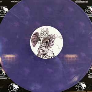 Image of Back Cover of 12" - VG+/VG+ - PERSEUS TRAXX, How The Mighty Fell (Schr dinger's Box ; SBOX 009, UK 2019, Die Cut Company Sleeve), original company sleeve. purple vinyl,  - 0746389S