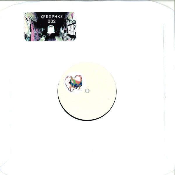 Image of Front Cover of 12" - VG/VG+ - XEROPHKZ, 002 (xerophkz; xpkz002, Ireland 2016, Stickered White Label, Inner), Sticker peeling slightly on label, A1		TrepidationA2		ExperienceA3		EscapeB1		Jungle BoogieB2		Trouble Ahead (Core)B3		Trouble Ahead (Deep) - 0716520C