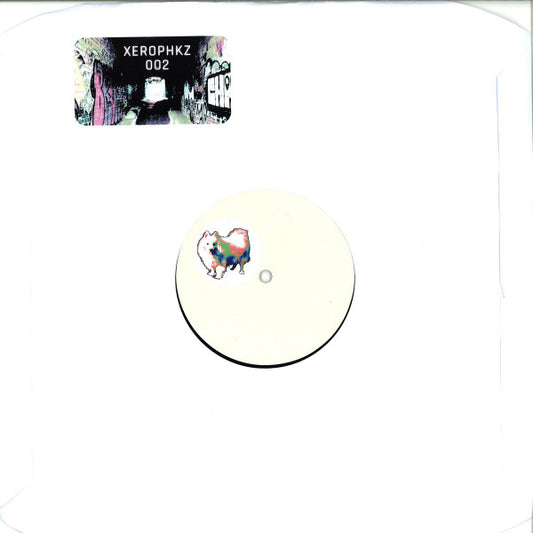 Image of Front Cover of 12" - VG/VG+ - XEROPHKZ, 002 (xerophkz; xpkz002, Ireland 2016, Stickered White Label, Inner), Sticker peeling slightly on label, A1		TrepidationA2		ExperienceA3		EscapeB1		Jungle BoogieB2		Trouble Ahead (Core)B3		Trouble Ahead (Deep) - 0716520C