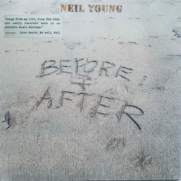 Image of Front Cover of LP - EX/VG+ - NEIL YOUNG, Before And After (Reprise Records; 093624849858, Europe 2023, Gatefold, Poster), ,  - 0716542C