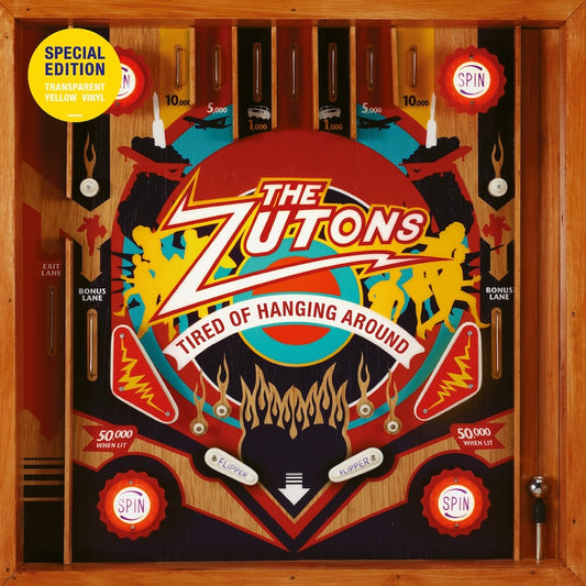Image of Front Cover of LP - NEW/NEW - THE ZUTONS, Tired of Hanging Around (Sony; 19958408061, Europe 2026 Reissue, Limited Edition Transparent Yellow LP), ,  - 9082602C