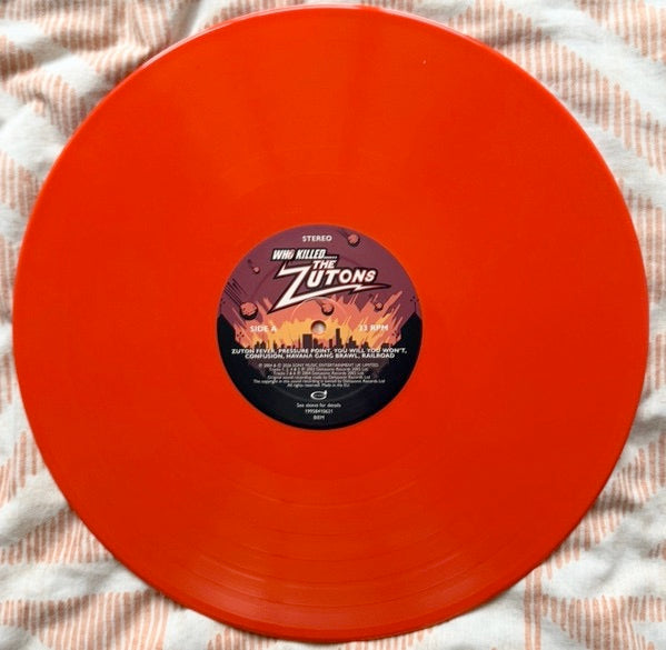 Image of Label Cover of LP - NEW/NEW - THE ZUTONS, Who Killed...... The Zutons? (Sony; 19958410621, Europe 2026 Reissue, Inner, Limited Edition Orange Vinyl), ,  - 1056098S