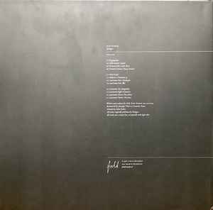 Image of Back Cover of 3xLP - VG+/VG+ - MIKE PARKER, Epilogue (Field Records; FIELD 38, Germany 2025, Picture Sleeve), Very light storage marks only, otherwise would be Ex. Some very mild creasing on sleeve., A1		Ringing BassA2		Subterranean LiquidB1		Forward (The 5AM Mix)B2		Forward (Donato Dozzy Remix)C1		Pulse TraderC2		Moisture (Treatment 3)D1		Lustration Four (Daikaiju)D2		Lustration Five ( )E1		Lustration Six (Megalith)E2		Lustration Eight (Contours)F1		Lustration Eleven (Sarychev)F2		Lustr