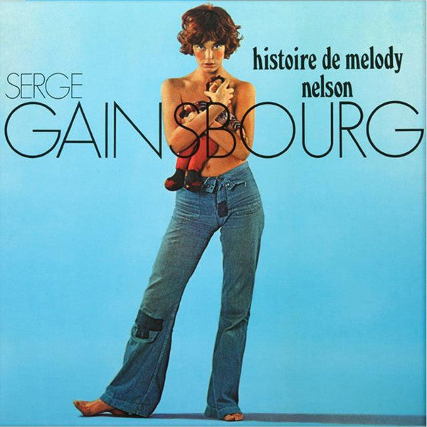 Image of Front Cover of LP - VG+/VG+ - SERGE GAINSBOURG, Histoire De Melody Nelson (Light In The Attic; LITA 040, US 2019 Reissue, Gatefold, Insert, Blue and White splatter vinyl), A few light hairlines. ,  - 0826021E