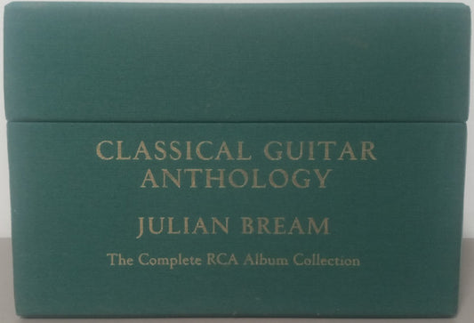 Image of Front Cover of 42xCD - VG+/VG+ - JULIAN BREAM, The Classical Guitar Anthology (RCA Red Seal; 88725462422,  2013, Box Set, Booklet), Slight blemish on side of box lid. Small blemish on cover of book. Slight scuff to spine of disc 29 inner sleeve. Slght marks on CD 1. Slight scratches on CD 26. Slight scratch on CD 36.,  - 0836007E