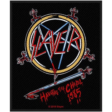 Image of Front Cover of Accessories - NEW/NEW - SLAYER, Haunting the Chapel Patch (; SP3130, UK ), ,  - 0856014S