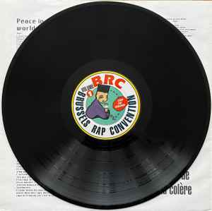 Image of Label Cover of LP - G+/G+ - BRUSSELS RAP CONVENTION, BRC - Brussels Rap Convention Volume 1 (Indisc; NR 3662, Belgium 1990, Picture Sleeve, Inner), Several light marks, outer sleeve has sticker damage.,  - 0826044E