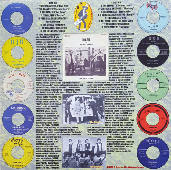 Image of Back Cover of LP - VG+/VG+ - VARIOUS, Strummin' Mental! Volume Three - Real Gone Instrumental R&R & Surf: 1958-1966 (Link Wraycords; LR-1963, US 2006), ,  - 0826030E