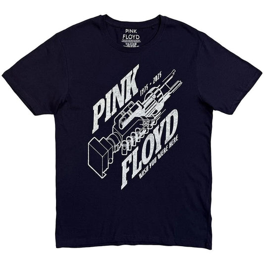 Image of Front Cover of Accessories - NEW/NEW - PINK FLOYD, Pink Floyd - Wish You Were Here - NAVY Robot T-shirt (Medium) (; PFTEE205MN02, UK ), ,  - 0856016S