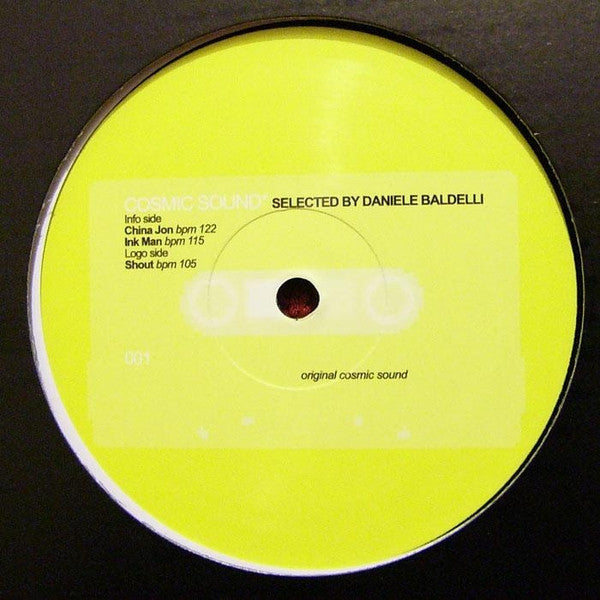 Image of Front Cover of 12" - /VG - KURT VAN EEGHEM / KEVIN HARRISON / DEPECHE MODE, China Jon / Ink Man / Shout (Cosmic Sound; Cosmic 001, UK 2007, Unofficial Release), Very strong VG, only a couple of very light hairlines,  - 0826058E