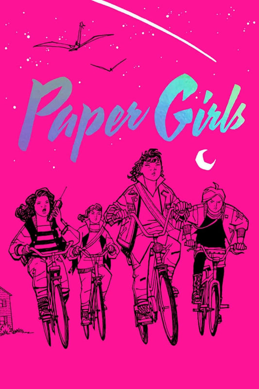 Image of Front Cover of Book - VG+/VG+ - BRIAN K VAUGHAN, Paper Girls Deluxe Edition Volume 1 (Image; , US 2017), Strong VG+,  - 0856044S