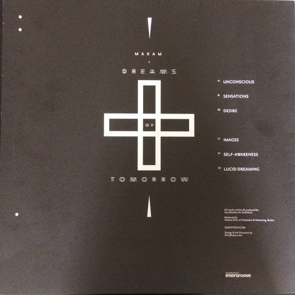 Image of Back Cover of 2xLP - VG/G+ - MAKAM, Dreams Of Tomorrow (Sushitech Records; SUSH19, Germany 2012, Picture Sleeve), ,  - 0826141E