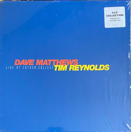 Image of Front Cover of 4xLP - NEW/NEW - DAVE MATTHEWS & TIM REYNOLDS, Live At Luther College (RCA; 88985475541, US 2023, Box Set, 150g Vinyl), ,  - 0736175E