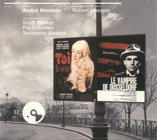 Image of Front Cover of CD - VG+/VG+ - ANDR  HOSSEIN, Toi Le Venin / Le Vampire De D sseldorf (Universal Music France; 981 808-8, France 2004, Digipak, Booklet), ,  - 0836046E