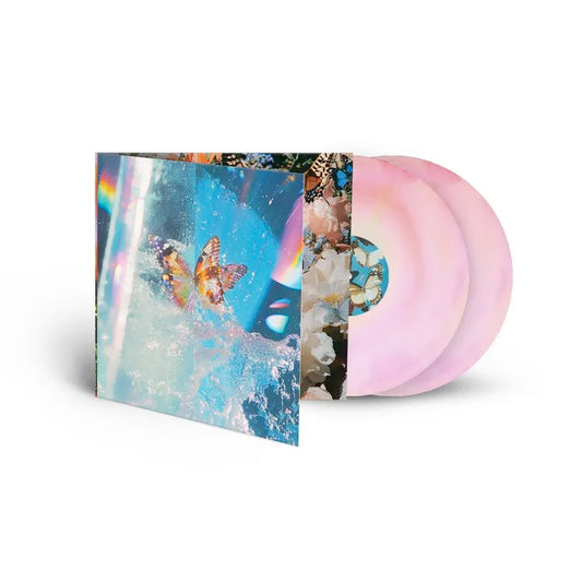 Image of Front Cover of 2xLP - NEW/NEW - DAPHNI, Butterfly (Jiaolong; JIAOLONG034CLP, Europe 2026, Gatefold, 2 Inners, Opaque Pink and White Vinyl), ,  - 0836062E