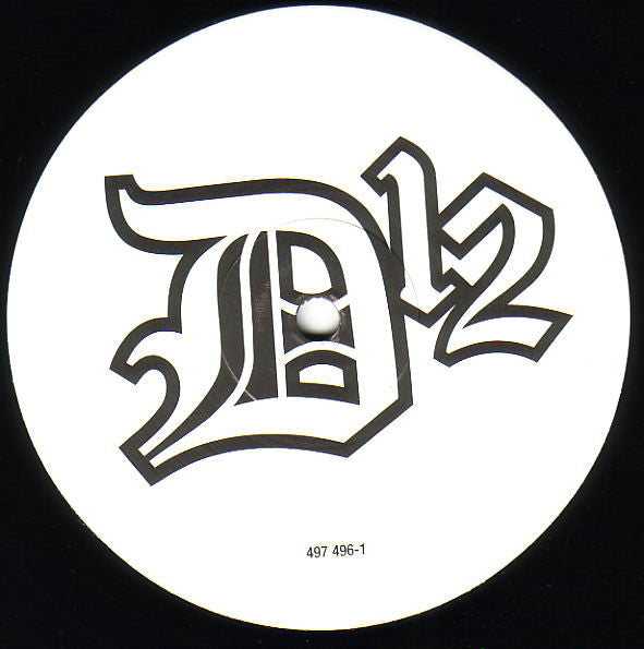 Image of Label Cover of 12" - EX/EX - D12, Shit On You / Under The Influence (Shady Records; 497 496-1, UK 2001), No poster,  - 0846155S
