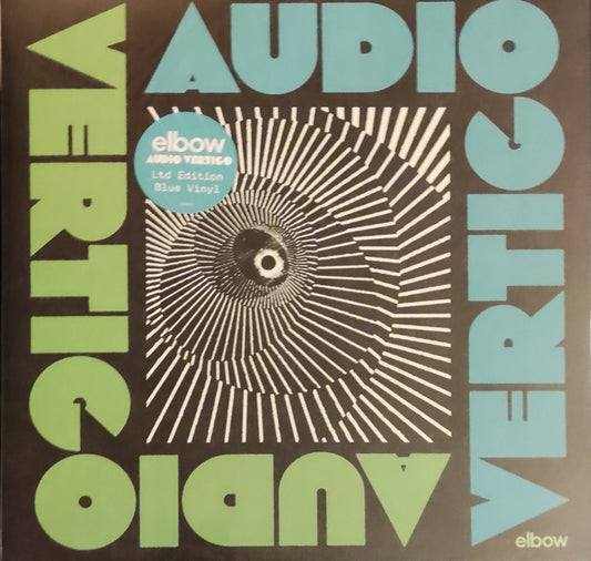 Image of Front Cover of LP - VG+/VG+ - ELBOW, Audio Vertigo (Polydor; 5834107, Europe 2024, Gatefold, Inner, Blue Transparent Vinyl), ,  - 0846199S