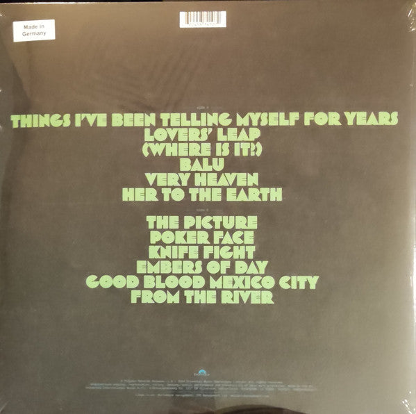 Image of Back Cover of LP - VG+/VG+ - ELBOW, Audio Vertigo (Polydor; 5834107, Europe 2024, Gatefold, Inner, Blue Transparent Vinyl), ,  - 0846199S