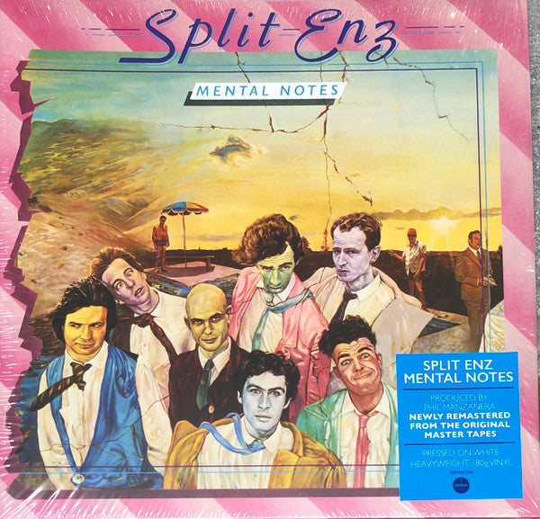 Image of Front Cover of LP - EX/EX - SPLIT ENZ, Mental Notes (Demon Records; DEMREC540, Worldwide 2020, Gatefold, White vinyl), ,  - 0826209E