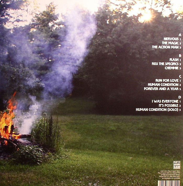 Image of Back Cover of 2xLP - VG+/VG+ - JOAN AS POLICE WOMAN, The Deep Field (Play It Again Sam; PIASR 231 LP, Europe 2019, Gatefold, 2 Inners, Orange Transparent Vinyl), ,  - 0846135S