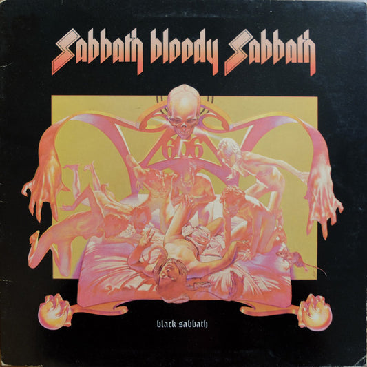 Image of Front Cover of LP - VG/VG - BLACK SABBATH, Sabbath Bloody Sabbath (NEMS; NEL 6017, France 1980 Reissue, Gatefold, One Small Pressing Ring, Made in France On Labels), Strong VG,  - 0816333C