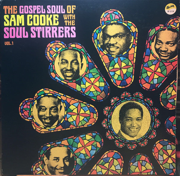 Image of Front Cover of LP - VG+/VG+ - SAM COOKE WITH THE SOUL STIRRERS, The Gospel Soul Of Sam Cooke With The Soul Stirrers Vol. 1 (Specialty; SPS 2116, US 1983 Reissue, Picture Sleeve), excellent copy all-round!,  - 1946048S