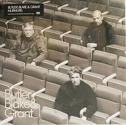 Image of Front Cover of LP - NEW/NEW - BUTLER, BLAKE & GRANT, Murmurs (355 Recordings; 355REC3LP, Europe 2026, Inner, Limited Edition Pressing of 1000, Numbered Sleeve, 12" Silver Vinyl), ,  - 1356320S
