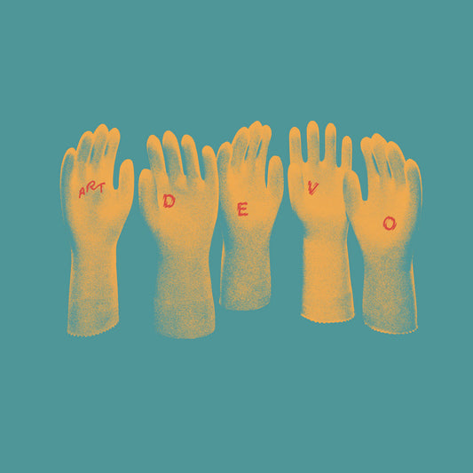 Image of Front Cover of 3xLP - NEW/NEW - DEVO, Art Devo 1973-1977 (Futurismo; FTRSMO49D, Europe 2026 Reissue, Poster, Audio Viz Black Vinyl), ,  - 1416442C