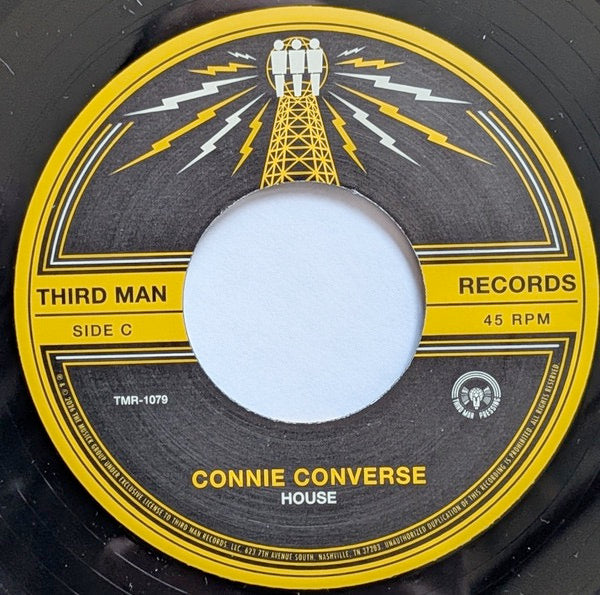 Image of Label Cover of LP - NEW/NEW - CONNIE CONVERSE, How Sad, How Lovely (Third Man Records; TMR1079LP-C1, Europe 2026 Reissue, Gatefold, Indies Exclusive Opaque Silver Vinyl LP + Bonus 7" featuring the previously unreleased  House  and the new remix of  Playboy of the Western World  courtesy of Dirick Cummins.), ,  - 1536245E