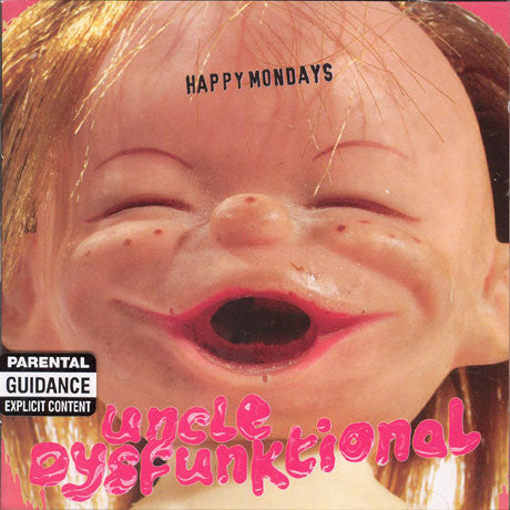 Image of Front Cover of LP - VG+/VG - HAPPY MONDAYS, Uncle Dysfunktional (Sequel Records; SEQLP012, Europe 2007), Strong VG disc, Lightest of wispy hairlines and just a few, Nice clean sleeve,  - 0816463C