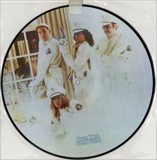 Image of Front Cover of LP - /VG - CHEAP TRICK, Dream Police (Epic; EPC11-83522, UK 1979, Clear Plastic Sleeve, Picture Disc), ,  - 0826275E
