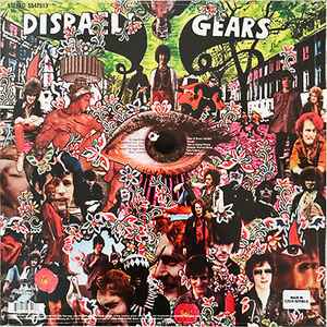 Image of Back Cover of LP - VG+/EX - CREAM, Disraeli Gears (Reaction; 5547513, UK 2023 Reissue, Orange Vinyl), No shrink/hype sticker.,  - 0816426C