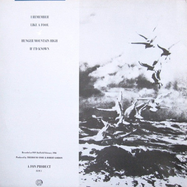 Image of Back Cover of 12" EP - VG/G+ - TREEBOUND STORY, I Remember (Fon Records; ELM 1, UK 1986, Picture Sleeve, Richard Hawley), Light Marks Only,  - 2416072C