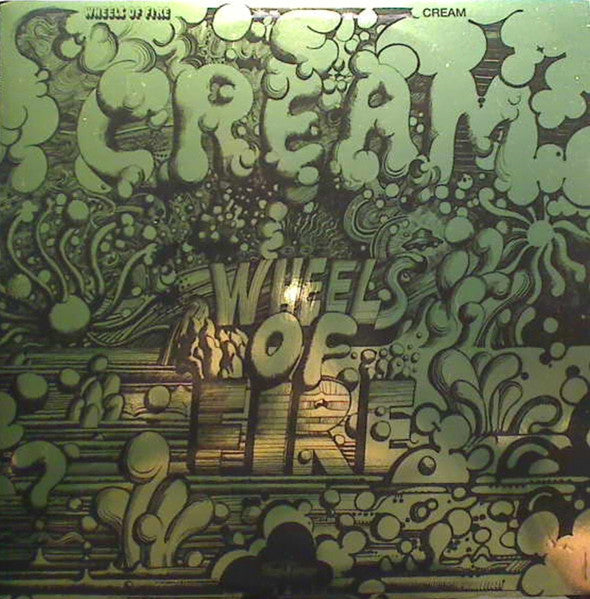 Image of Front Cover of 2xLP - VG/EX - CREAM, Wheels Of Fire (Vinyl Lovers; 900199, Europe 2008 Reissue, Gold Gatefold Sleeve, 180 Gram Vinyl), Top left corner crease.,  - 0816477C