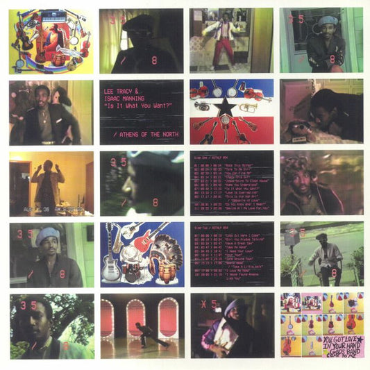 Image of Front Cover of LP - EX/EX - LEE TRACY & ISAAC MANNING, Is It What You Want? (Athens Of The North ; AOTNLP 054, UK 2022), Still In Opened Shrinkwrap,  - 0846364S