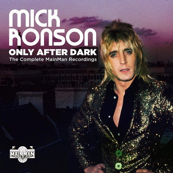 Image of Front Cover of 4xCD - VG+/VG+ - MICK RONSON, Only After Dark The Complete MainMan Recordings (Cherry Red; CRCDBOX85, UK 2019, Box Set, Inners), ,  - 4436103E