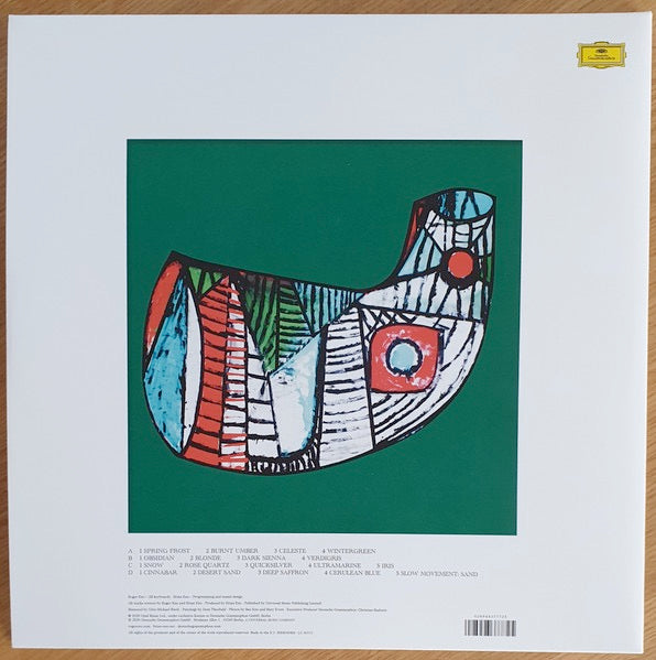 Image of Back Cover of LP - NEW/NEW - ROGER ENO AND BRIAN ENO, Mixing Colours (Deutsche Grammophon; 483 7772, 	Europe 2020, Gatefold), ,  - 0836225E