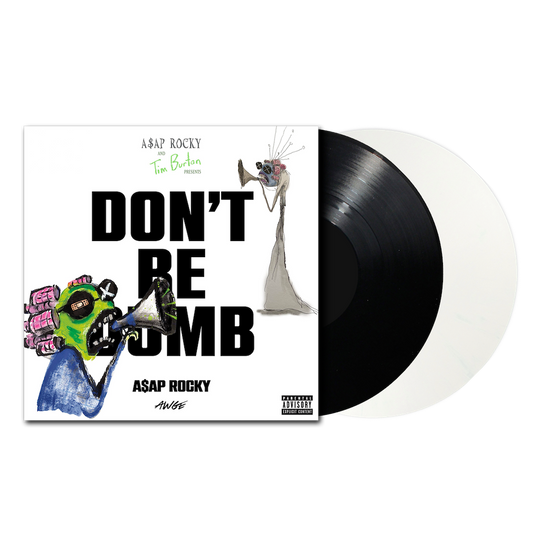 Image of Front Cover of 2xLP - NEW/NEW - A$AP ROCKY, Don't Be Dumb (Columbia; 19958414761, Europe 2026, Black and White Vinyl), ,  - 9092604C