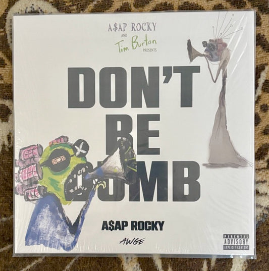 Image of Front Cover of 2xLP - NEW/NEW - A$AP ROCKY, Don't Be Dumb (Columbia; 19958414761, Europe 2026, 2 Inners & Insert & Booklet, Black and White Vinyl), ,  - 1516217C