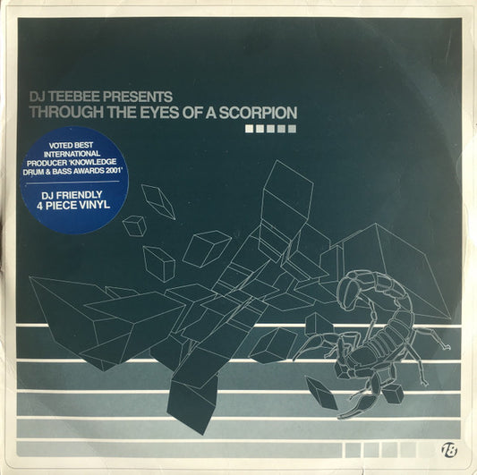 Image of Front Cover of 4x12" - VG+/VG - DJ TEEBEE, Through The Eyes Of A Scorpion (Certificate 18; CERT18 LP014, UK 2001, Picture Sleeve), Light ringwear and creasing to sleeve. Discs have light marks.,  - 0916038C