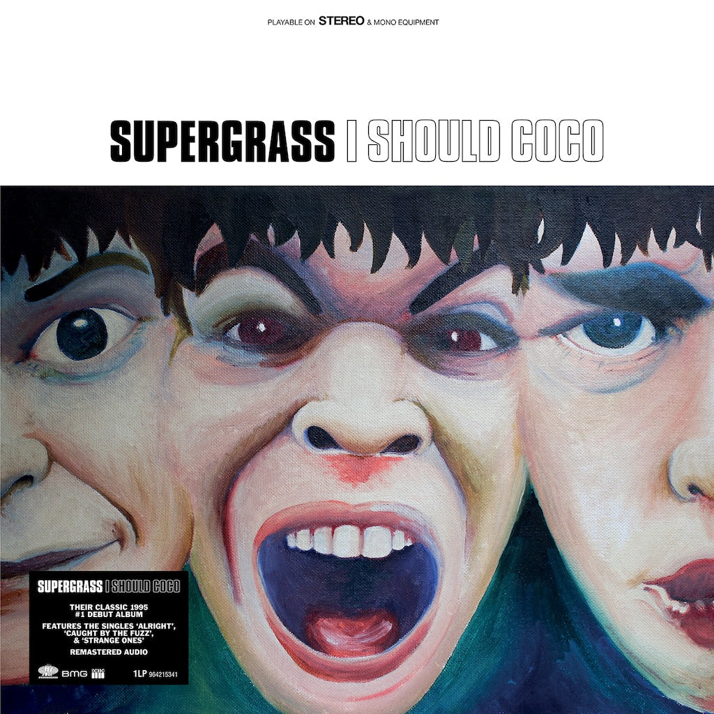 Image of Front Cover of LP - NEW/NEW - SUPERGRASS, I Should Coco (BMG; 964215341, Europe 2026 Reissue, Black Vinyl, Printed Inner Sleeve), ,  - 9092606C