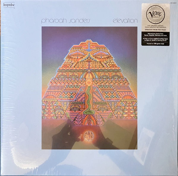 Image of Front Cover of LP - NEW/NEW - PHAROAH SANDERS, Elevation (Verve; 7898487,  2026 Reissue, Gatefold, 1LP - Verve Vault), ,  - 2536363E