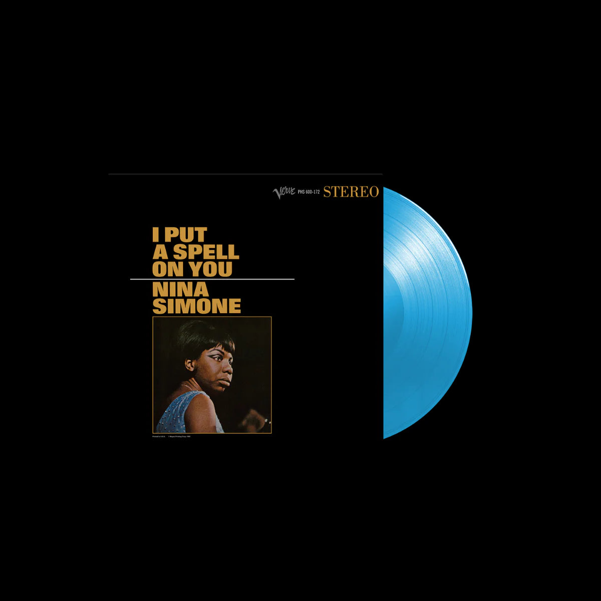 Image of Back Cover of LP - NEW/NEW - NINA SIMONE, I Put A Spell On You (Verve; 8822160, Europe 2026 Reissue, Blue Vinyl), ,  - 9092608C