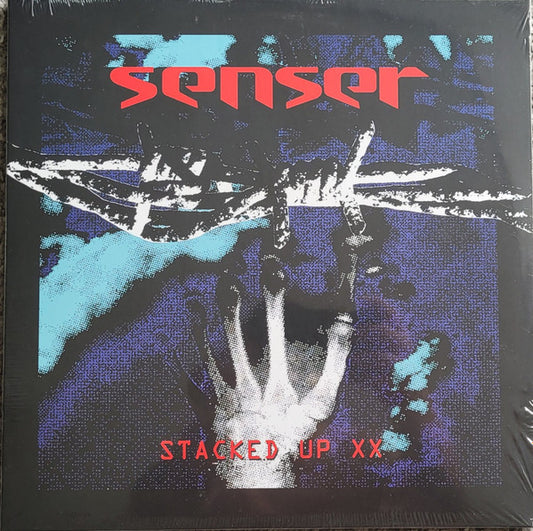 Image of Front Cover of 2xLP - VG+/VG+ - SENSER, Stacked Up (Ultimate Records; TOPPLP008, UK 1994, Insert, Remastered With Extra Tracks), ,  - 0826384E