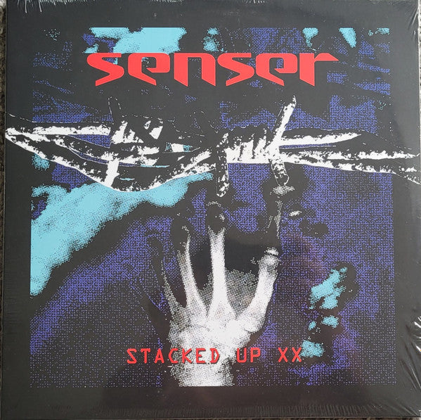 Image of Front Cover of 2xLP - VG+/VG+ - SENSER, Stacked Up (Ultimate Records; TOPPLP008, UK 1994, Insert, Remastered With Extra Tracks), ,  - 0826384E