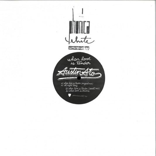 Image of Front Cover of 12" - VG+/VG+ - AUSTIN ATO, When Love Is Tender (Phonica White; PHONICAWHITE024, UK 2022, Die Cut Company Sleeve), ,  - 0926045E