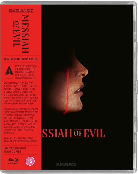Image of Front Cover of Blu-Ray - VG+/VG+ - WILLARD HUYCK, GLORIA KATZ, Messiah Of Evil (Radiance ; 28, UK , Booklet, Limited edition of 2000 copies ), ,  - 0936016E